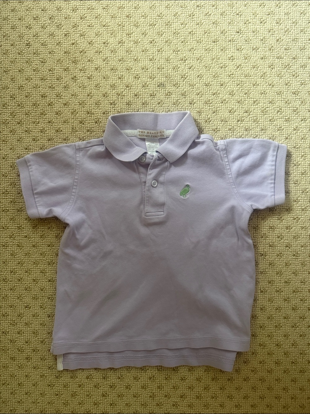 Beaufort Bonnet Boys Lilac Polo Shirt, Size 3T